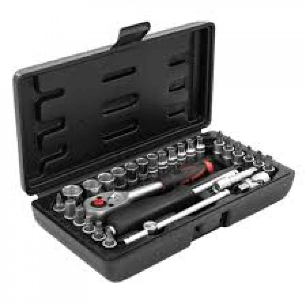Гедоре комплект FORCE 2292, 1/4'', 29 части, шестостен
