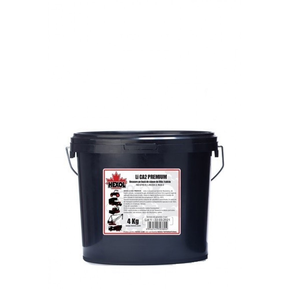 Грес HEXOL Li EP 2 Complex  Longlife - Червена - 4 кг